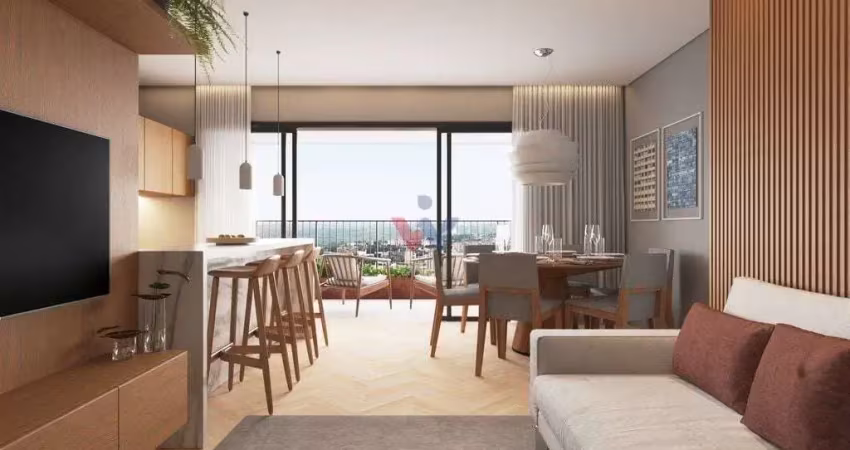Apartamento para venda em novo mundo de 66.00m² com 2 quartos e 1 garagem
