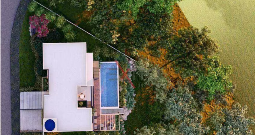 Terreno en condomínio para venda em loteamento capital ville de 856.00m²