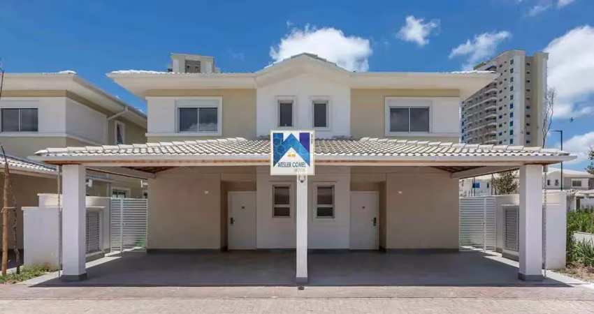 Sobrado para venda em cézar de souza de 117.00m² com 3 quartos, 1 suite e 2 garagens