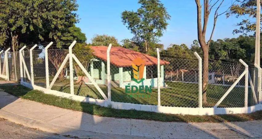 Chácara para venda em jardim piazza di roma ii de 105.00m² com 2 quartos e 3 garagens