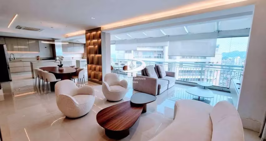 Apartamento para venda em gonzaga de 265.00m² com 4 quartos, 4 suites e 3 garagens