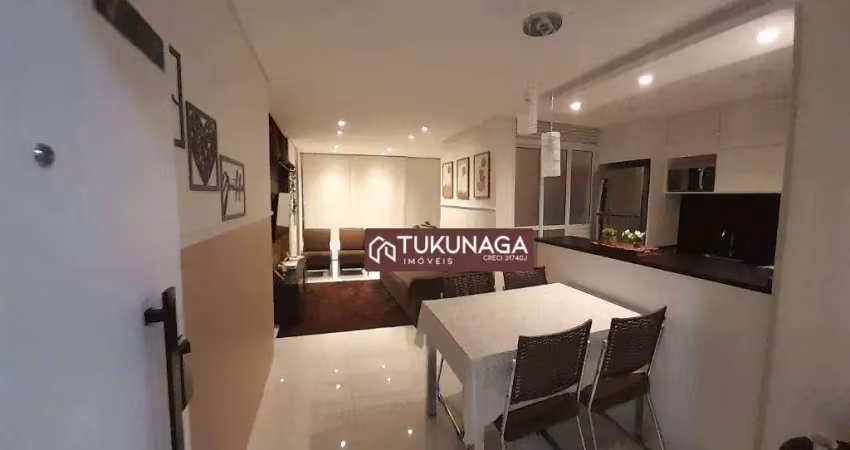 Apartamento para venda em jardim flor da montanha de 69.00m² com 2 quartos, 1 suite e 1 garagem