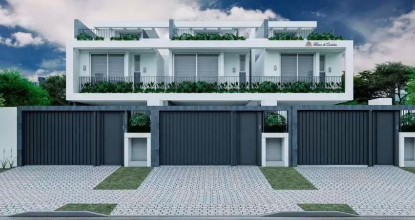Sobrado para venda em hugo lange de 145.00m² com 3 quartos, 3 suites e 4 garagens