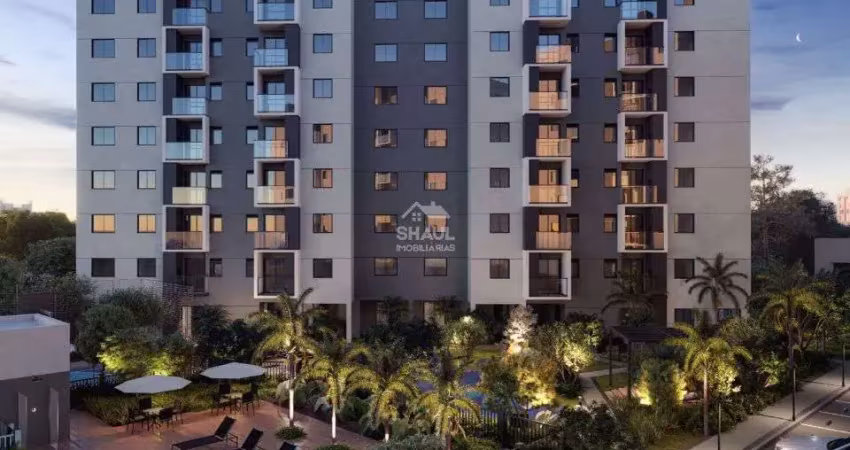Apartamento para venda em hauer de 49.00m² com 2 quartos e 1 garagem