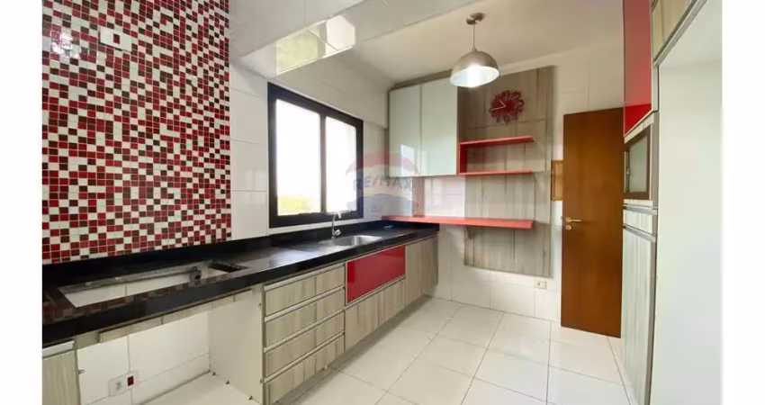 Apartamento para alugar em vila nossa senhora de fátima de 127.00m² com 3 quartos, 1 suite e 2 garagens