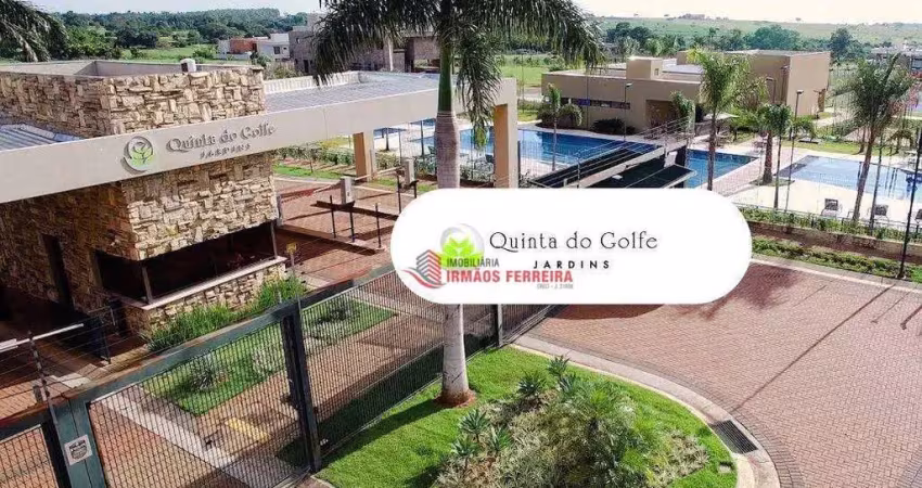Terreno en condomínio para venda em quinta do golfe jardins de 754.00m²