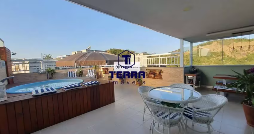 Cobertura para venda em maria paula de 85.00m² com 3 quartos, 1 suite e 1 garagem