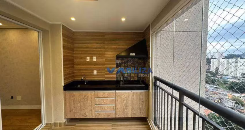 Apartamento para venda em jardim flor da montanha de 68.00m² com 2 quartos, 1 suite e 1 garagem