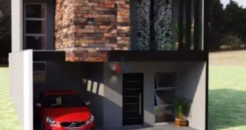 Sobrado para venda em umbará de 132.00m² com 3 quartos, 1 suite e 1 garagem