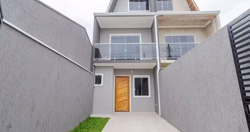 Sobrado para venda em umbará de 114.00m² com 3 quartos e 2 garagens