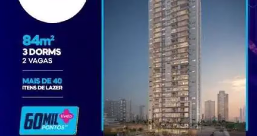 Apartamento para venda em vila mogilar de 84.00m² com 3 quartos e 2 garagens