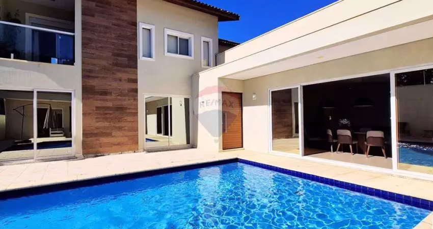 Casa de condomínio para venda em condomínio zuleika jabour de 470.00m² com 4 quartos, 2 suites e 5 garagens