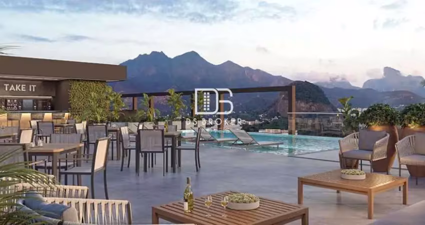Cobertura para venda em barra da tijuca de 67.00m² com 1 quarto, 1 suite e 1 garagem