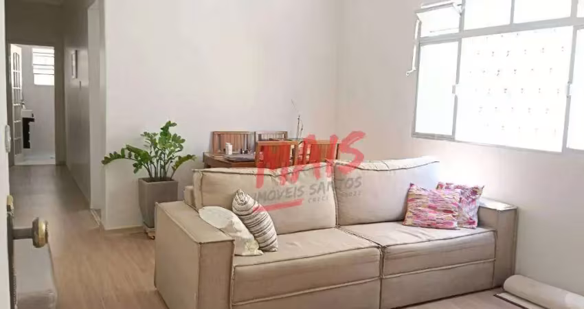 Apartamento para venda em embaré de 70.00m² com 1 quarto e 1 garagem