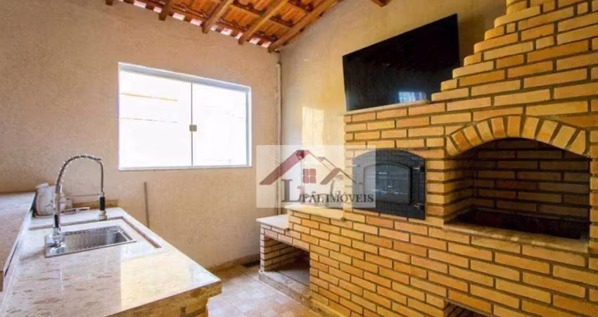 Cobertura para venda em vila bela vista de 95.00m² com 2 quartos e 2 garagens