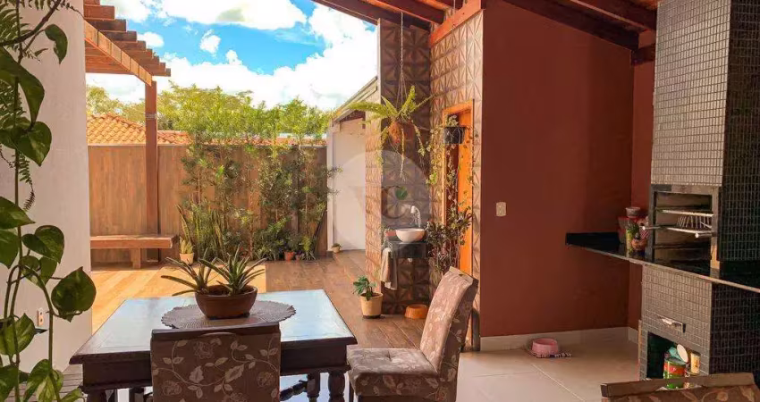 Casa de condomínio para venda em parque fehr de 190.00m² com 3 quartos, 1 suite e 2 garagens