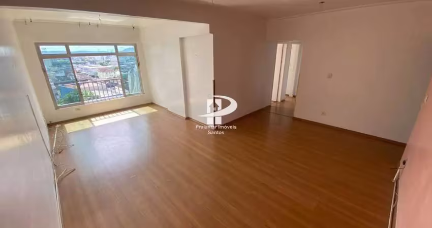 Apartamento para venda em vila matias de 107.00m² com 3 quartos e 1 garagem