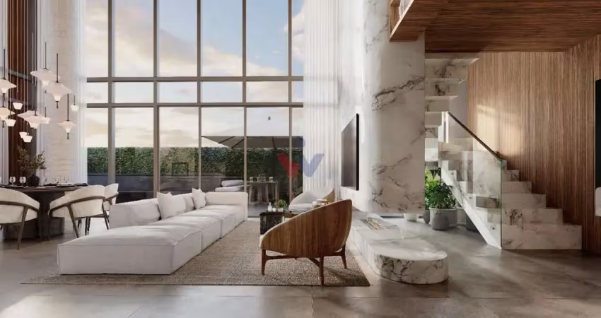 Apartamento para venda em cabral de 128.00m² com 2 quartos, 2 suites e 2 garagens
