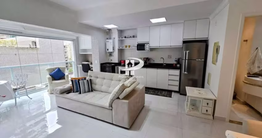 Apartamento para venda em gonzaga de 59.00m² com 1 quarto, 1 suite e 1 garagem