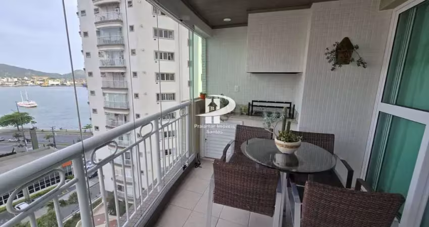 Apartamento para venda em ponta da praia de 199.00m² com 3 quartos, 3 suites e 3 garagens