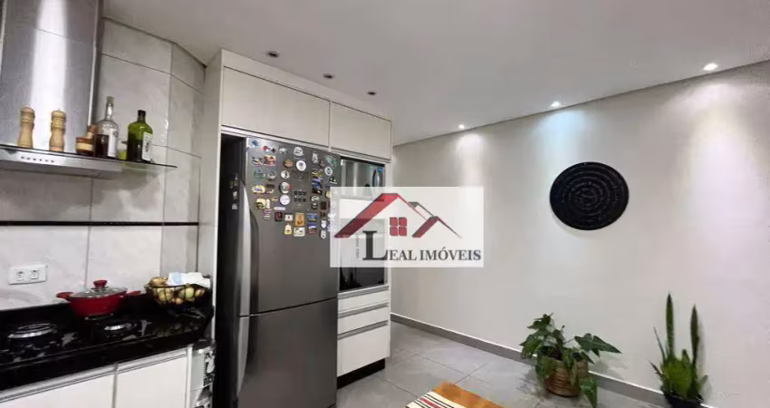 Apartamento para venda em vila valparaíso de 90.00m² com 3 quartos, 1 suite e 2 garagens
