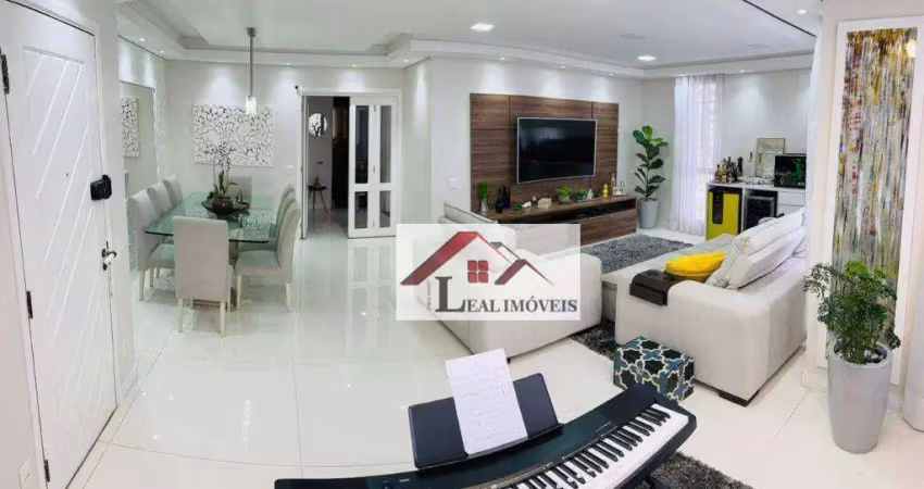 Apartamento para venda em vila santa teresa de 158.00m² com 3 quartos, 2 suites e 2 garagens