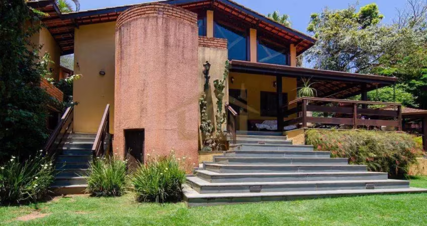Casa para venda em chácara vale do rio cotia de 631.00m² com 4 quartos, 4 suites e 4 garagens