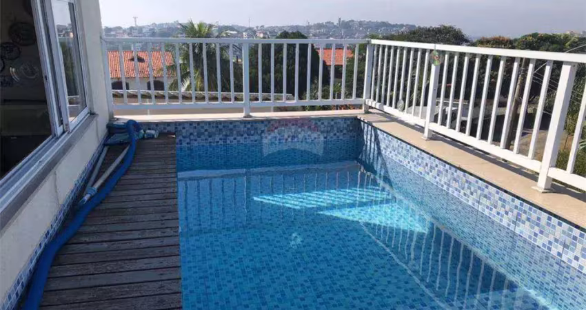 Cobertura para venda em jardim guanabara de 202.00m² com 3 quartos, 1 suite e 2 garagens