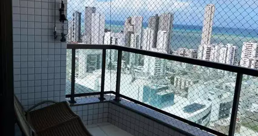 Apartamento para alugar em boa viagem de 180.00m² com 3 quartos, 2 suites e 2 garagens