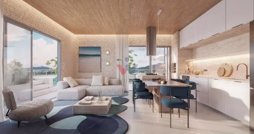 Apartamento para venda em cachoeira do bom jesus de 27.00m² com 1 quarto