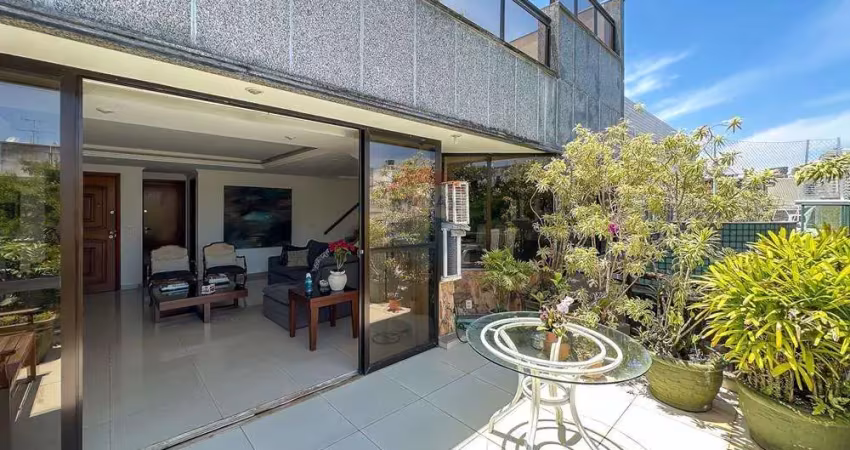Cobertura para venda em recreio dos bandeirantes de 332.00m² com 3 quartos, 3 suites e 2 garagens