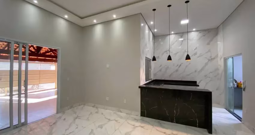 Casa para venda em residencial ouro verde de 140.00m² com 3 quartos, 1 suite e 2 garagens
