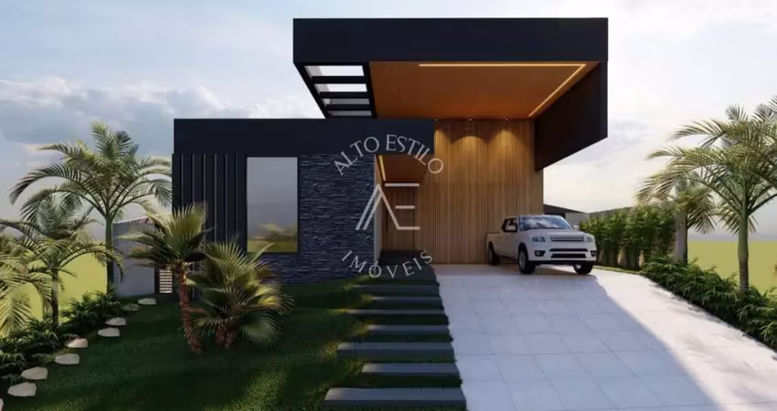 Casa de condomínio para venda em residencial e empresarial alphaville de 266.00m² com 4 quartos, 4 suites e 4 garagens