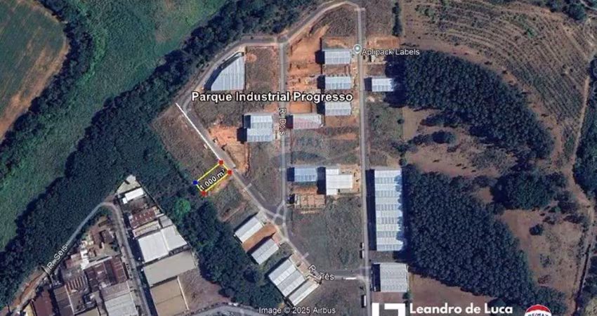 Lote / terreno para venda em parque industrial progresso de 1000.00m²
