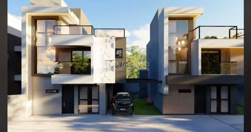 Sobrado para venda em jardim das américas de 160.00m² com 3 quartos, 3 suites e 2 garagens