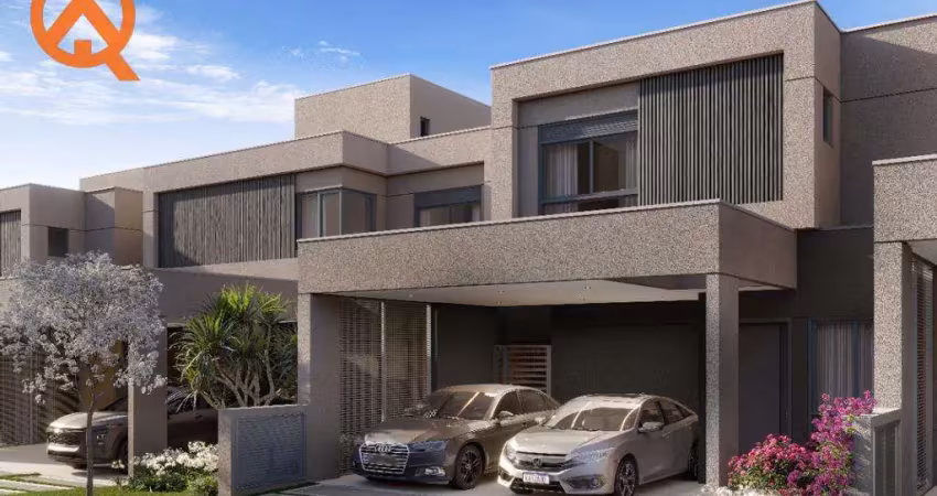 Casa de condomínio para venda em loteamento residencial arborais de 160.10m² com 3 quartos, 3 suites e 4 garagens