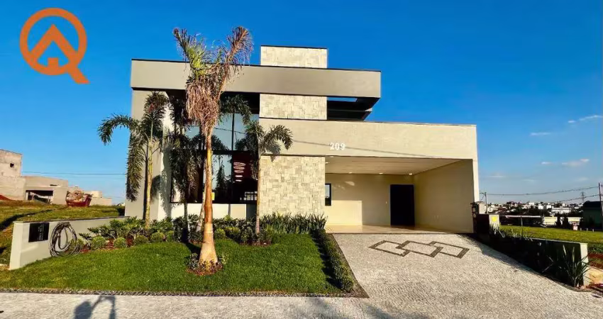 Casa de condomínio para venda em parque brasil 500 de 208.00m² com 3 quartos, 3 suites e 4 garagens