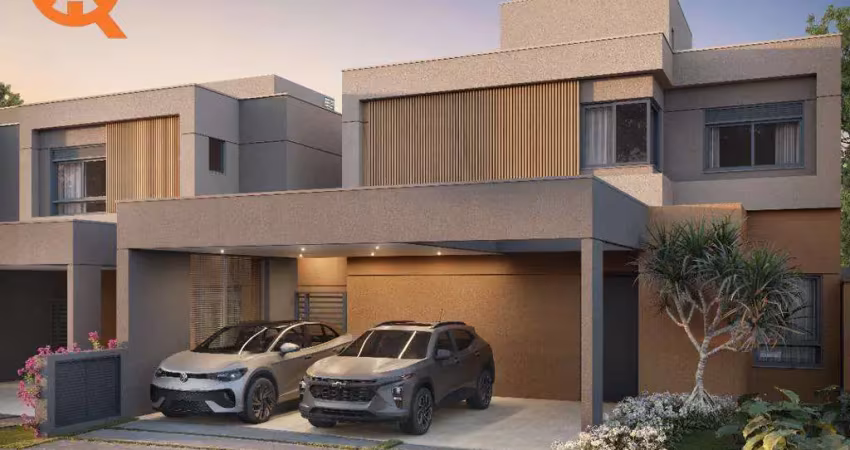 Casa de condomínio para venda em loteamento residencial arborais de 195.72m² com 4 quartos, 4 suites e 4 garagens