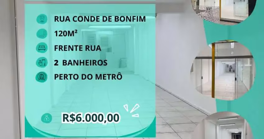 Ponto comercial para alugar na Rua Conde de Bonfim, 100, Tijuca, Rio de Janeiro