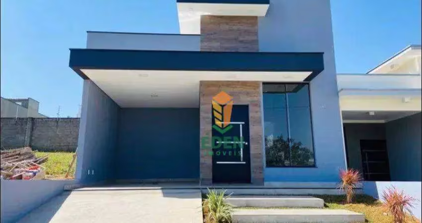 Casa de condomínio para venda em condomínio villaggio ipanema i de 110.00m² com 3 quartos, 1 suite e 2 garagens