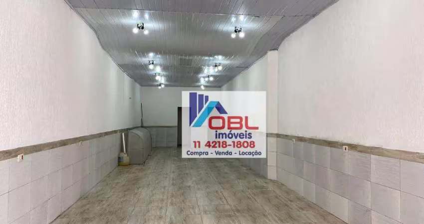 Sala comercial para alugar em vila romana de 90.00m²