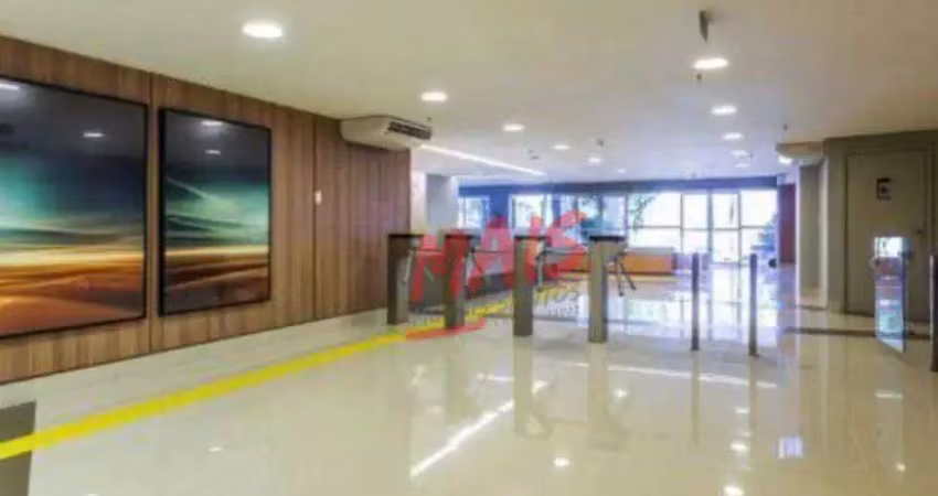 Sala comercial para venda em vila matias de 46.00m² com 1 garagem