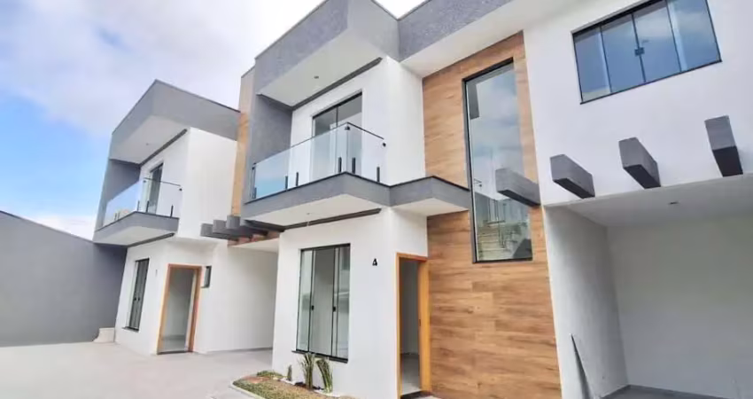 Casa de condomínio para venda em pinheirinho de 106.00m² com 3 quartos, 1 suite e 2 garagens