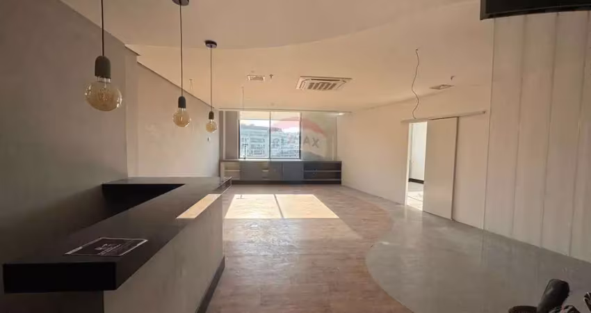 Sala comercial para alugar em barra da tijuca de 94.00m² com 5 garagens