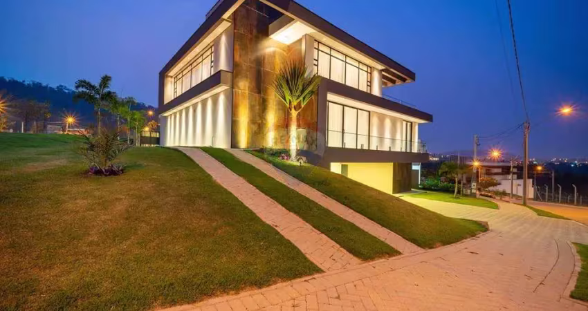 Casa de condomínio para venda em residencial ibi-aram de 405.00m² com 4 quartos, 4 suites e 6 garagens