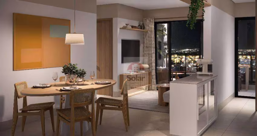 Apartamento para venda em jardim das nações de 62.00m² com 2 quartos, 1 suite e 1 garagem