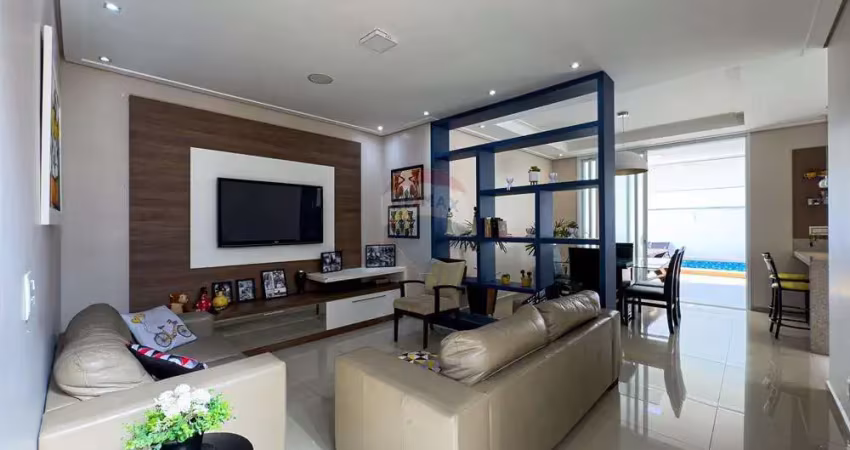 Casa de condomínio para venda em residencial jardim de mônaco de 237.06m² com 4 quartos, 4 suites e 4 garagens