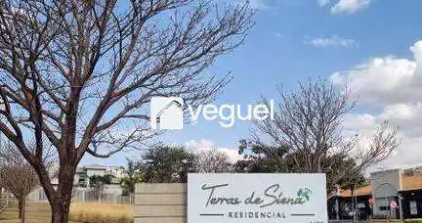 Terreno en condomínio para venda em loteamento terras de siena de 374.72m²