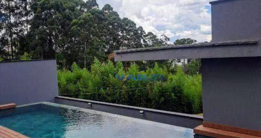Sobrado para venda em residencial real park de 320.00m² com 4 quartos, 4 suites e 4 garagens