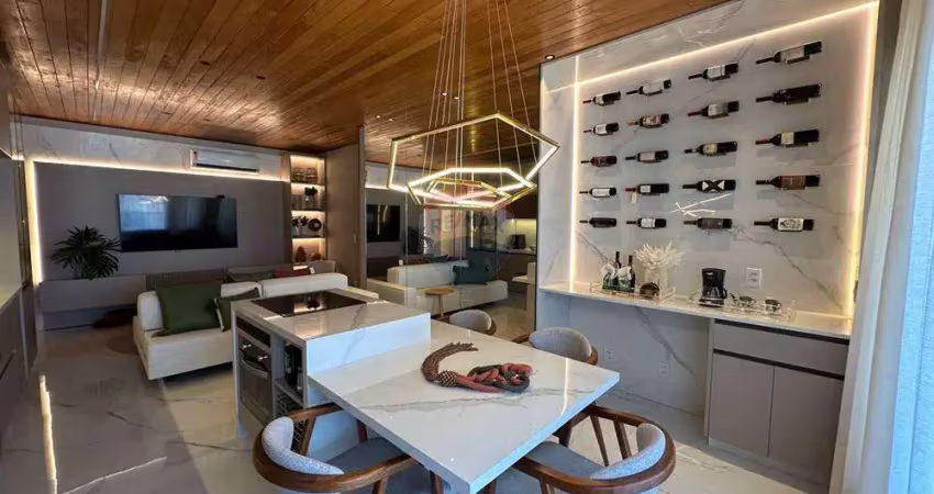 Apartamento para venda em jardim botânico de 72.90m² com 1 quarto e 1 suite